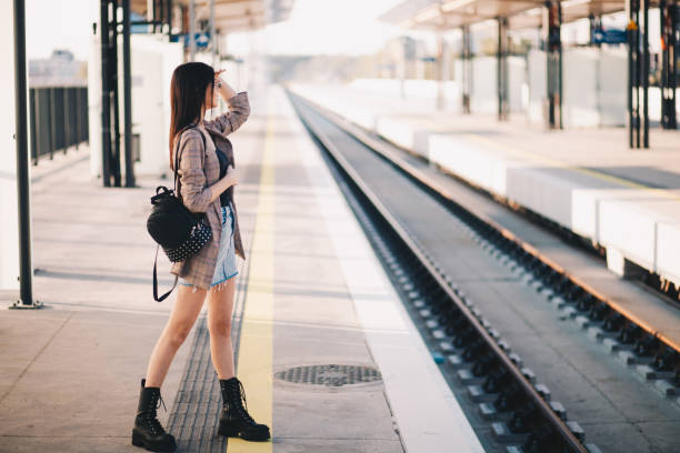 istock Taking the train in Sydney train station 1287842136