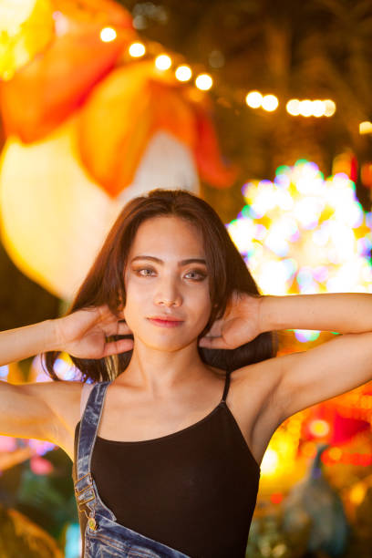 istock Filipina transgender model at night 1287855810
