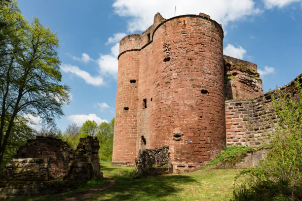 istock Neudahn Castle Ruins in Dahn Rockland, Germany 1287856073