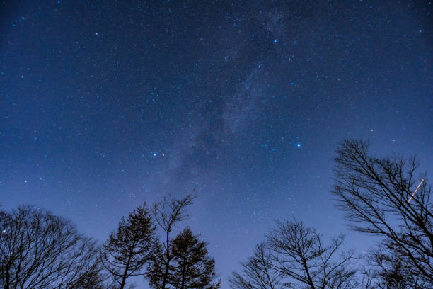 istock Milky Way in late autumn 1287857718