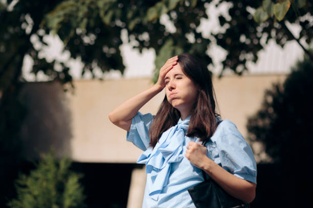 istock Funny Forgetful Woman Remembering Something Important 1287868666