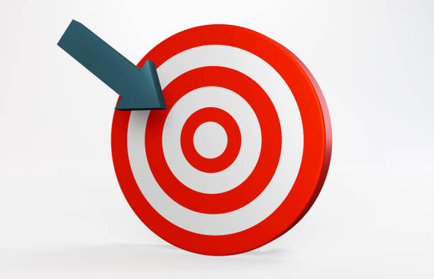 istock 3D Target And Arrow. Goals Concept. Business Strategy Concept. 1287871998