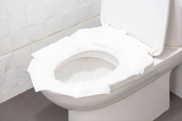 istock Try toileting pads for cleanliness before using your bathroom. 1287874058