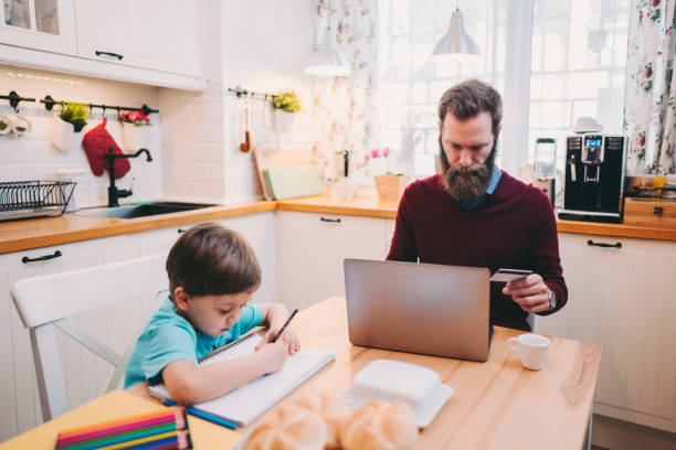 istock Online shopping at home during COVID-19 lockdown 1287884839