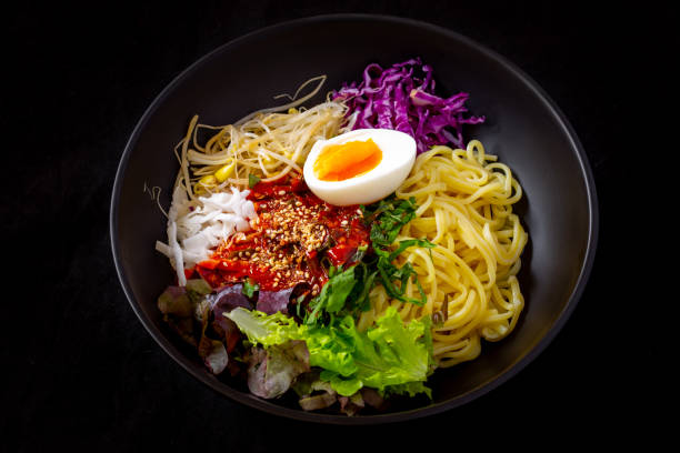 istock Spicy Cold Chewy Noodles 1287885350