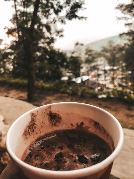 Chocolate Hot chocolate in the mountain 2933 stock pictures, royalty-free photos & images