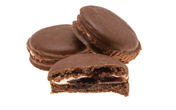 istock cookies in chocolate glaze isolated 1287899563