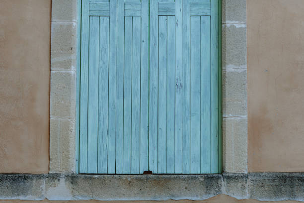 istock Closed Blue Door Of Building 1287904756