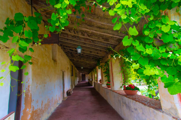 istock Beautiful Spanish Mission-Carmel, California 1287906347