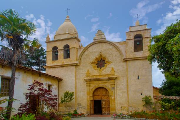 istock Spanish Mission-Carmel,  California 1287906757
