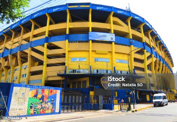 Buenos Aires Boca Juniors Stadyumu Stok Fotoğraflar & La Bombonera‘nin Daha Fazla Resimleri - La Bombonera, Diego Maradona, Stadyum