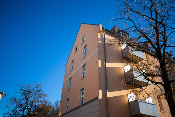 istock Old buildings in Munich, Laim district 1287926658