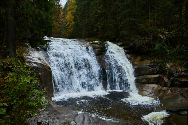 istock Mumlava waterfalls near Harrachov 1287932623