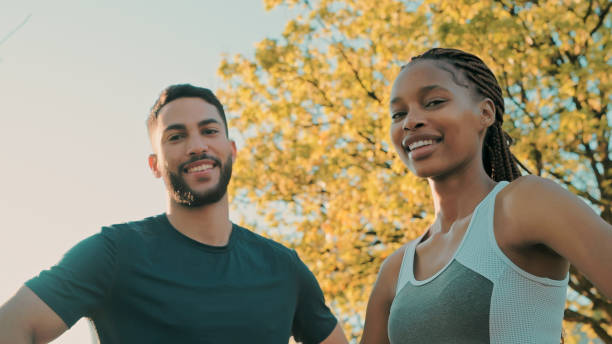 istock Working out is more fun when you do it together 1287941156