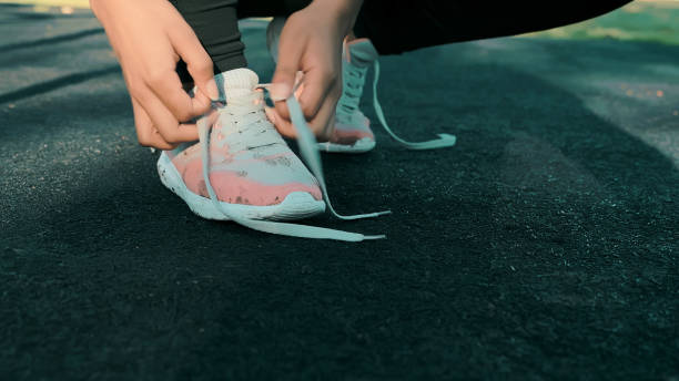 istock Lace up and hit the road 1287941157