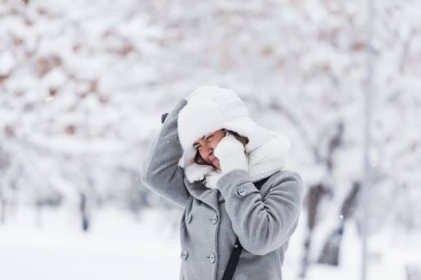 istock The magic of the snow-covered forest 1287943135