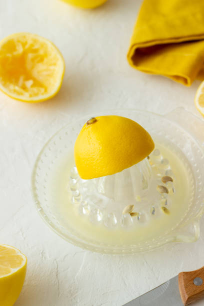 istock Freshly squeezed lemon juice. Diet. Healthy eating. Vegetarianism. 1287944787