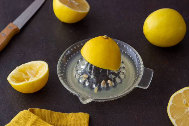 istock Freshly squeezed lemon juice. Diet. Healthy eating. Vegetarianism. 1287945205