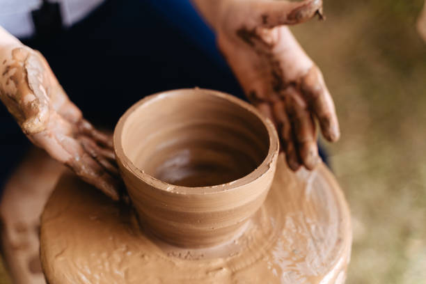 istock Handmade onchard products on the market counter 1287948327
