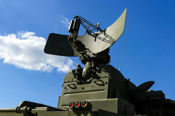 istock Radar of missile launcher 1287972731