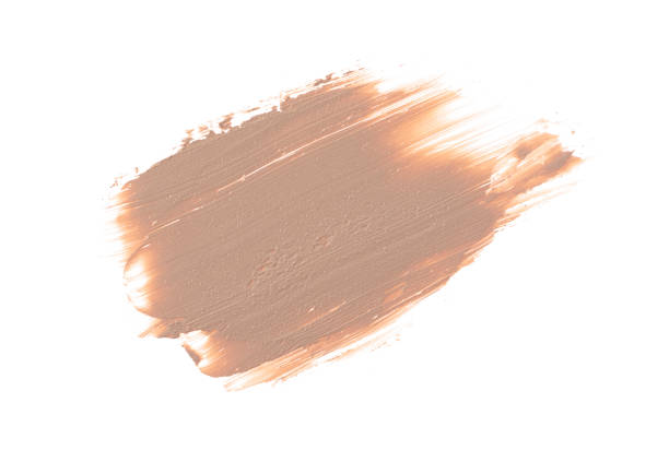 istock Long lasting eyeshadow make up base in abstract shape on background 1287998378