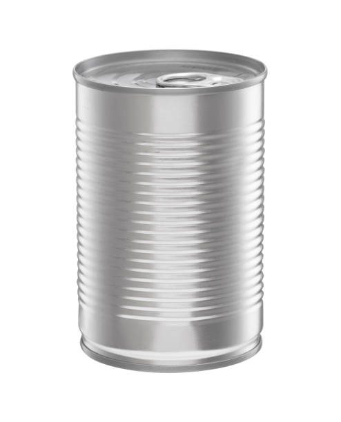 istock Tin can food container isolated on background 1287999772