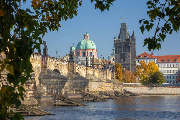 istock Prague - The Charles bride from west. 1288007962