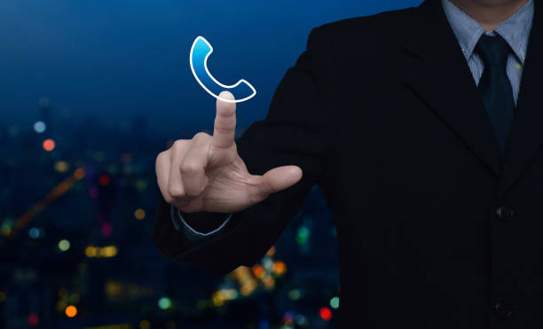 istock Business contact us, Customer service and support concept 1288045630