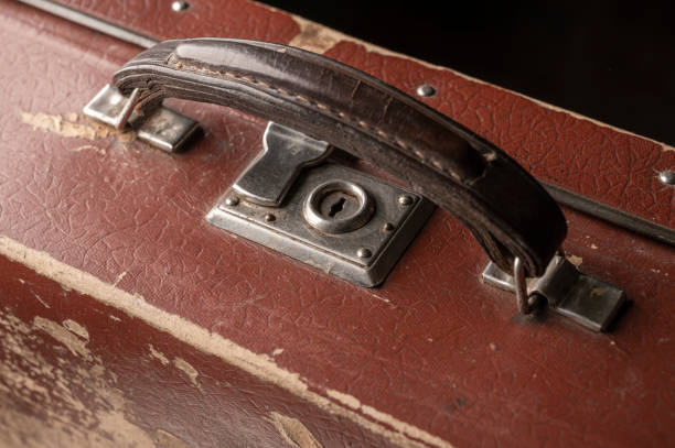 istock Retro part of suitcase 1288051291