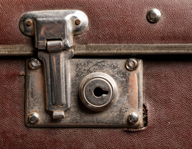 istock Retro part of suitcase 1288051306