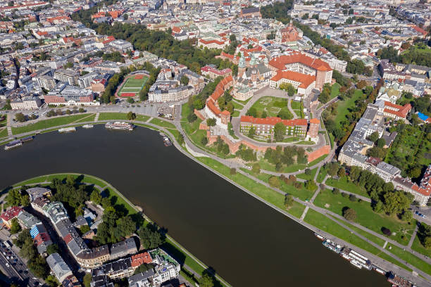 istock Cracow, Poland, Aerial View 1288058185