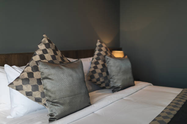 istock black and grey modern bedroom interior 1288067087
