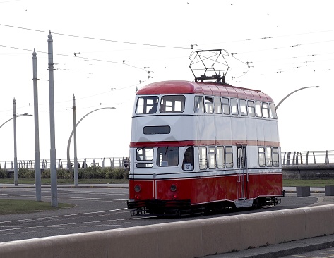 Vintage Blackpool Tram