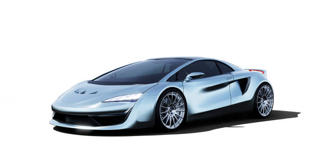 istock gray sportscar side view isolated on white 1288067867