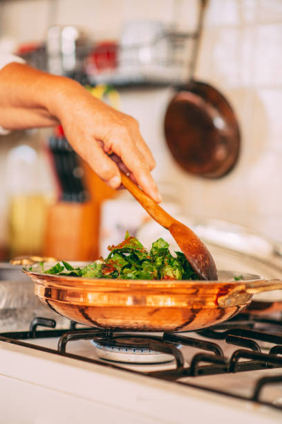 istock Preparing a Vegetable Meal on the Stove 1288067989