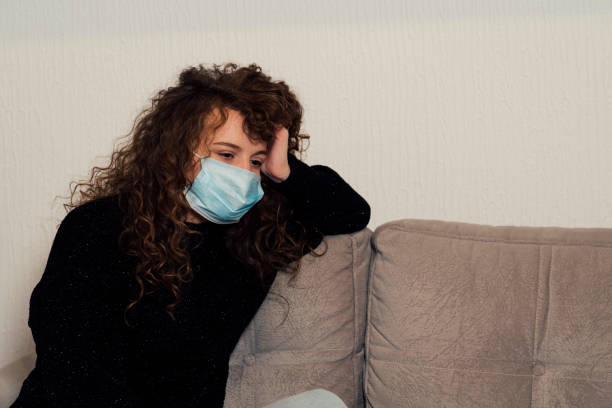 istock Young women felling sick 1288091751