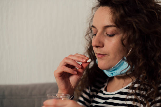 istock Young women felling sick 1288094438