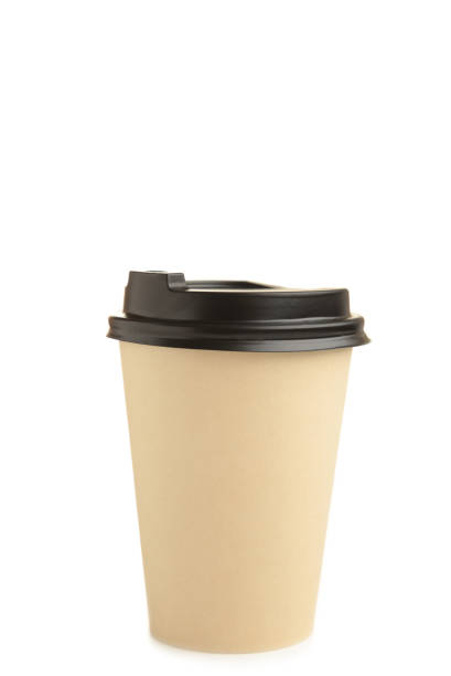 istock Paper cup of coffee isolated on white background 1288100874