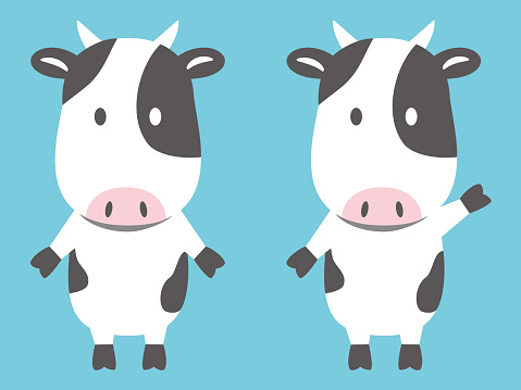 Free download of cartoon dairy cow milk vector graphics and illustrations,  page 13