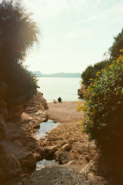 Scenic view of  beach in Kas, Turkey