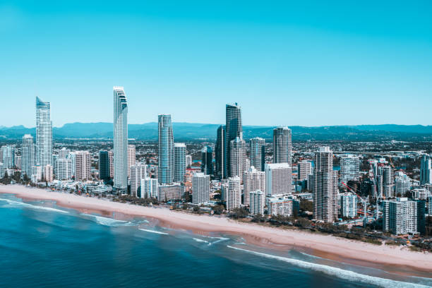 istock Helicopter Tour over the Gold Coast, Australia 1288112904