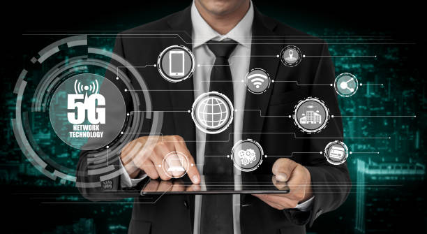 istock Advanced communication and global internet network connection in smart city 1288121881