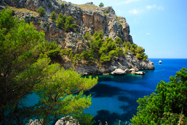 istock Bay of Sa Calobra in Mallorca 1288125530