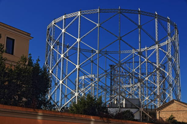 istock Industrial archeology in Rome Ostiense 1288128338