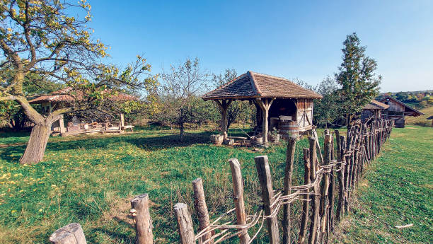 istock Serbian ethno village on a sunny day. 1288135832