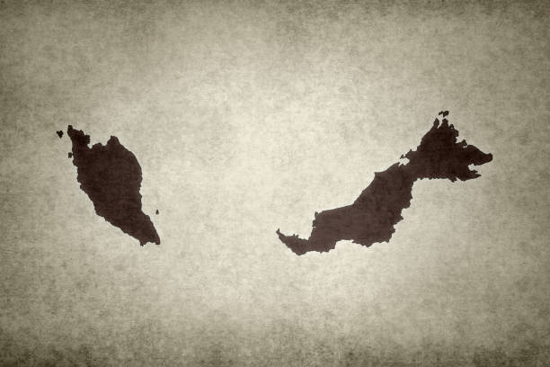 istock Grunge map of Malaysia 1288140370