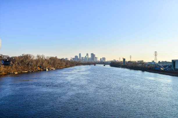 istock Mississippi River and Minneapolis Skyline 1288141788