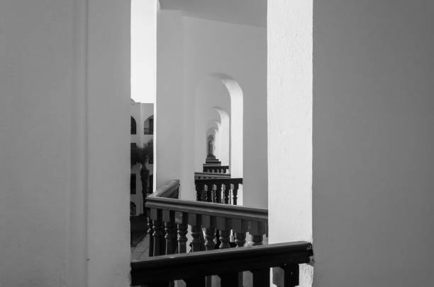 istock The view through the repeating archways, Tunisia. 1288156801