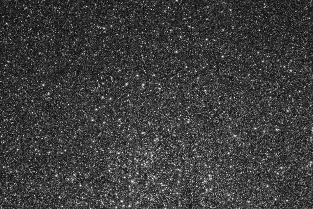 istock Beautiful Abstract Sparkle Glitter Lights Background. Black, Dark gray. Shine Bokeh Effect. 1288162540