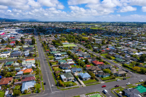 istock Aerial view Levin township looking south 1288168256